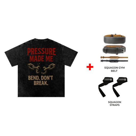 SPECIAL SQUAGON COMBO: T-shirt, Gym Belt and Gym Straps